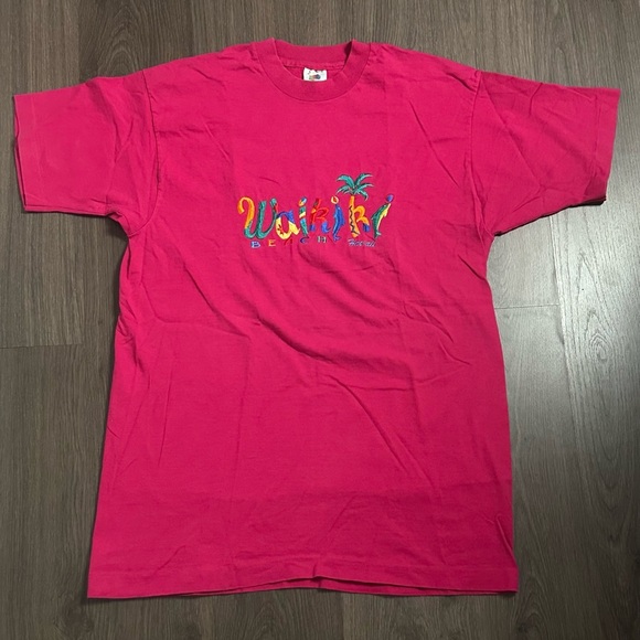 Vintage Waikiki Beach Hawaii Shirt - Picture 1 of 4